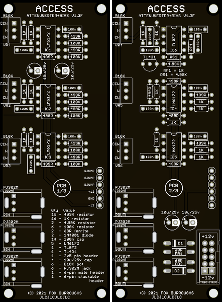 ACCESS - Triple Attenuvert Bias